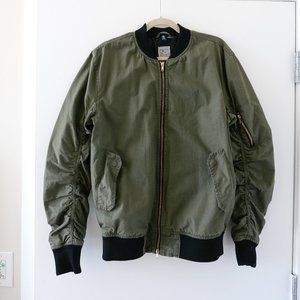 H&M Green Men's Bomber Jacket (M)